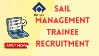 SAIL Management Trainee Recruitment