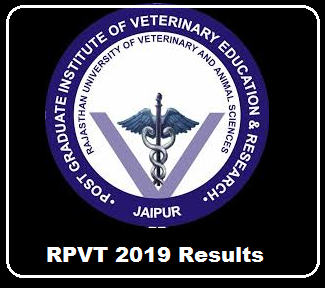 Rpvt Result 2019 Released Rajasthan Pre Veterinary Test Score Card Cut Off Counselling Process Rajuvas Org
