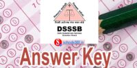 DSSSB Patwari Answer Key