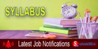 SSC Scientific Assistant IMD Syllabus