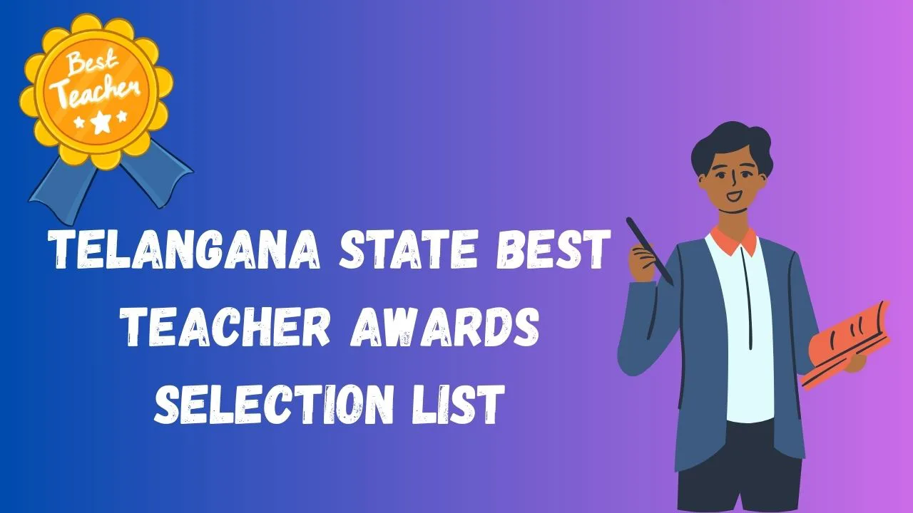 TS State Best Teacher Awards Selected List
