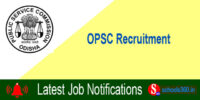 OPSC Recruitment