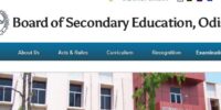 BSE Odisha Madhyama Syllabus
