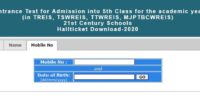 TGCET Answer Key