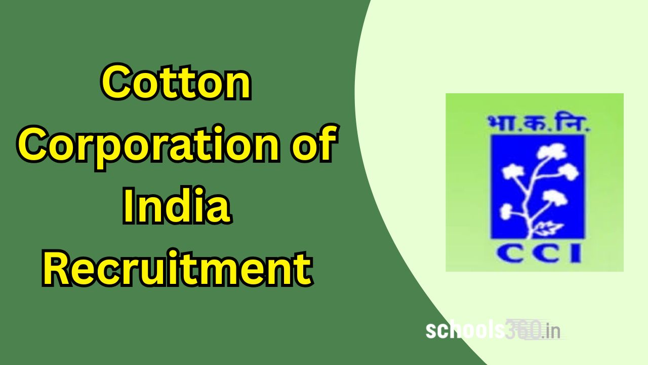Cotton Corporation of India Recruitment