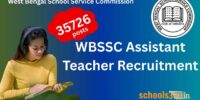 WBSSC Assistant Teacher Recruitment
