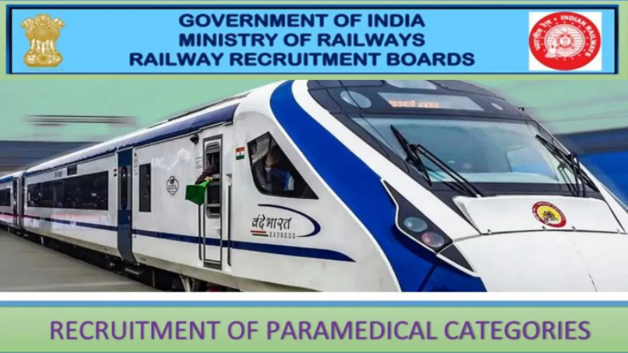 RRB Paramedical Recruitment