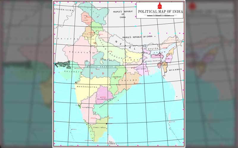 India-New-map