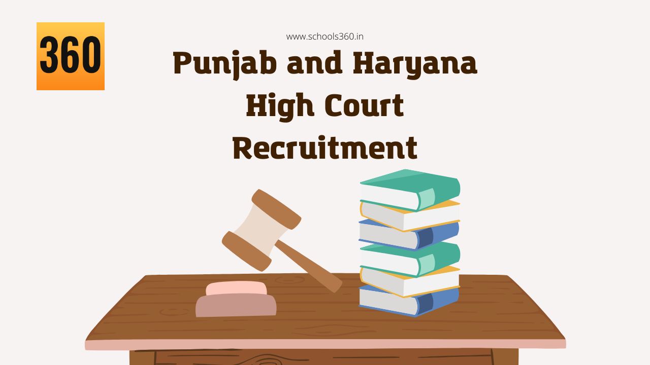 Punjab and Haryana High Court Recruitment