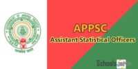 APPSC Assistant Statistical Officers