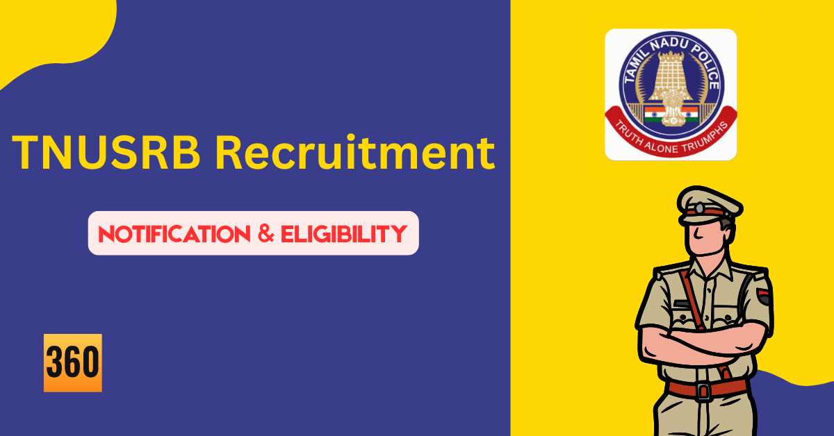 TNUSRB Recruitment