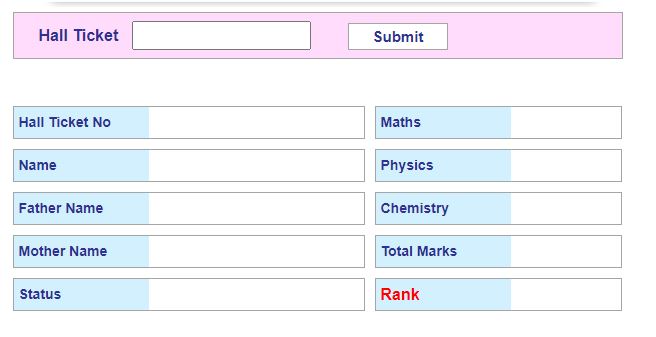 AP EAPCET results link