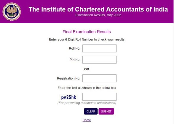 ICWA CA Result