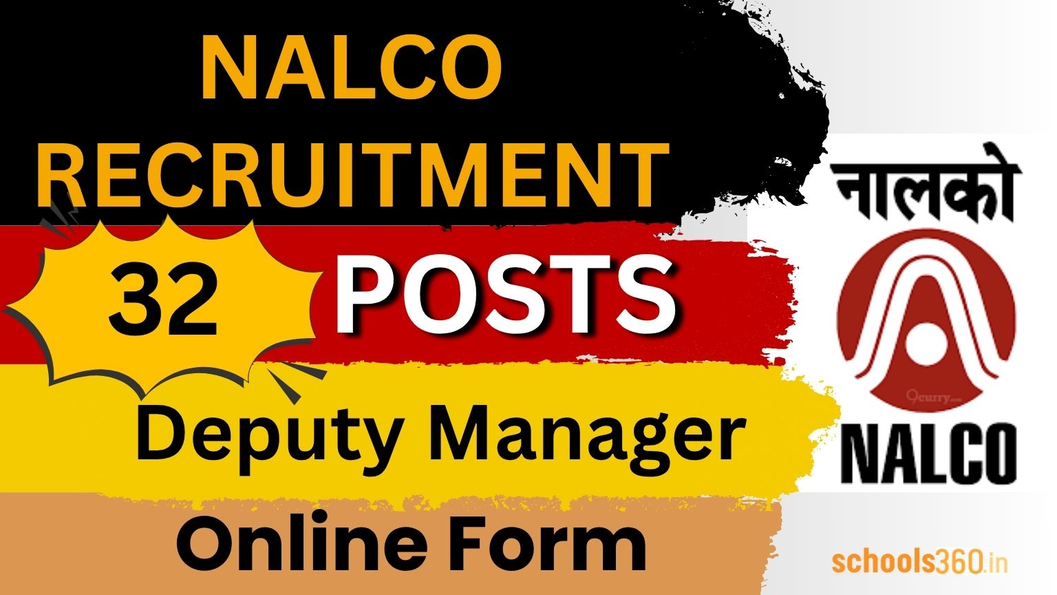 NALCO Deputy Manager Recruitment