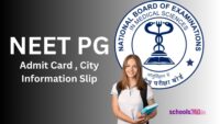 NEET PG admit card