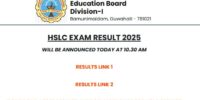 Assam HSLC 10th Result