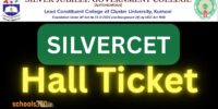 SILVER CET Hall Ticket