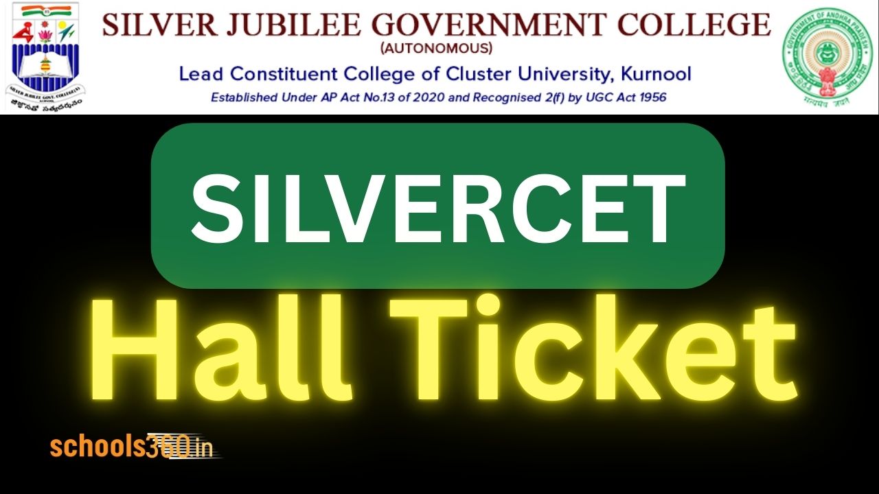 SILVER CET Hall Ticket