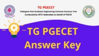 TS PGECET answer key