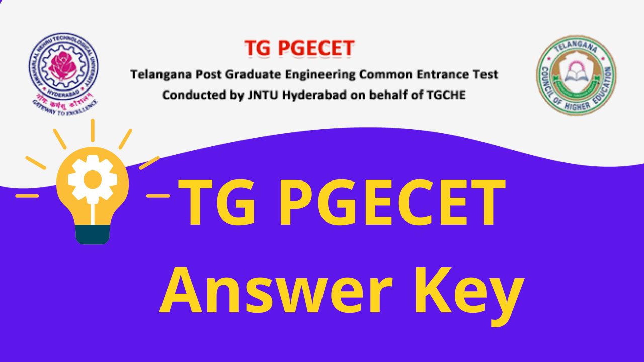 TS PGECET answer key
