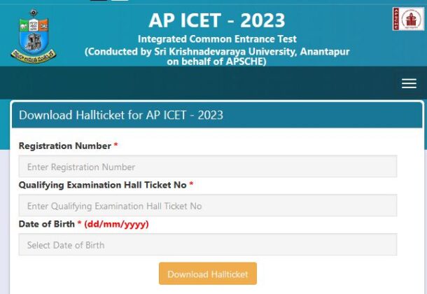 ap icet hall ticket