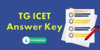 TG ICET Answer Key