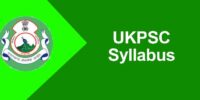 ukpsc-syllabus