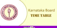Karnataka-Time-Table