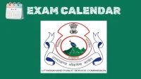 UKPSC Exam Calendar