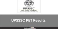 UPSSSC PET Results