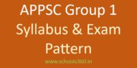 group 1 syllabus