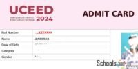 UCEED-Admit-Card
