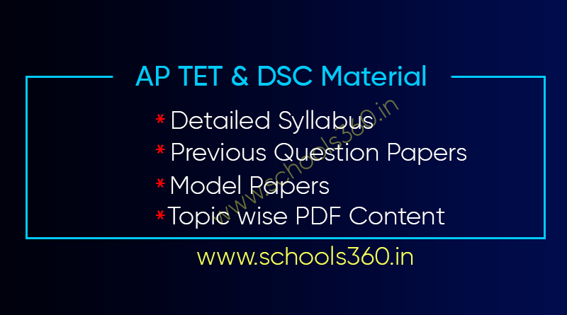 Ap Mega Dsc 2025 Study Material In English Telugu Updated