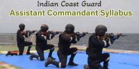 Indian Coast Guard Assistant Commandant Syllabus
