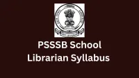 PSSSB School Librarian Syllabus
