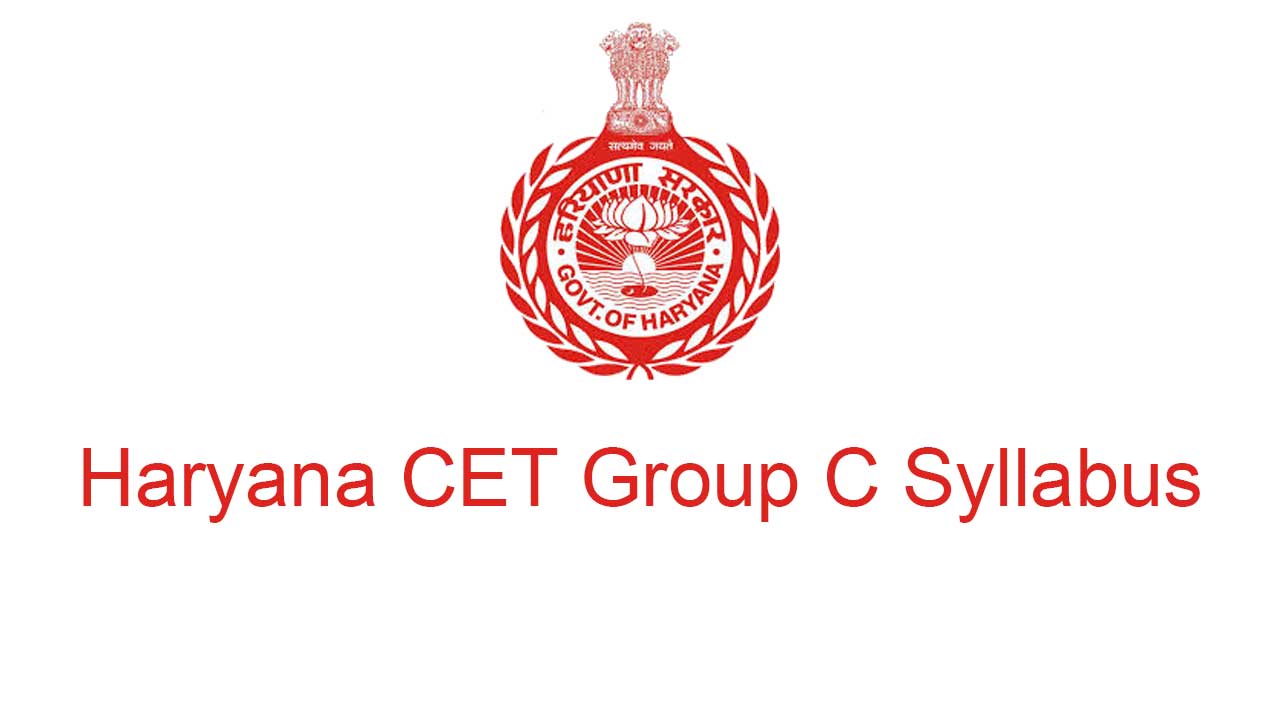 Haryana-CET-Group-C-Syllabus