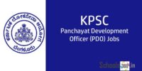 KPSC Panchayat Development Officer (PDO) Jobs