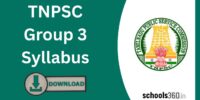 TNPSC Group 3 Syllabus