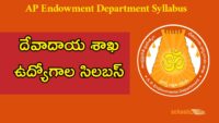 AP Endowment Department Syllabus