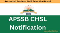 APSSB CHSL Notification
