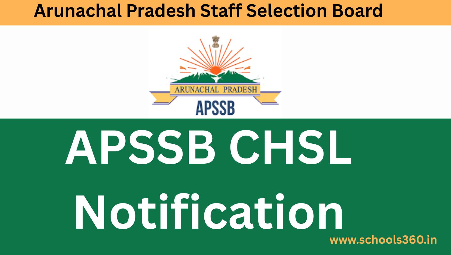APSSB CHSL Notification