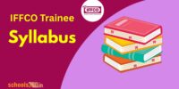 IFFCO Trainee Syllabus
