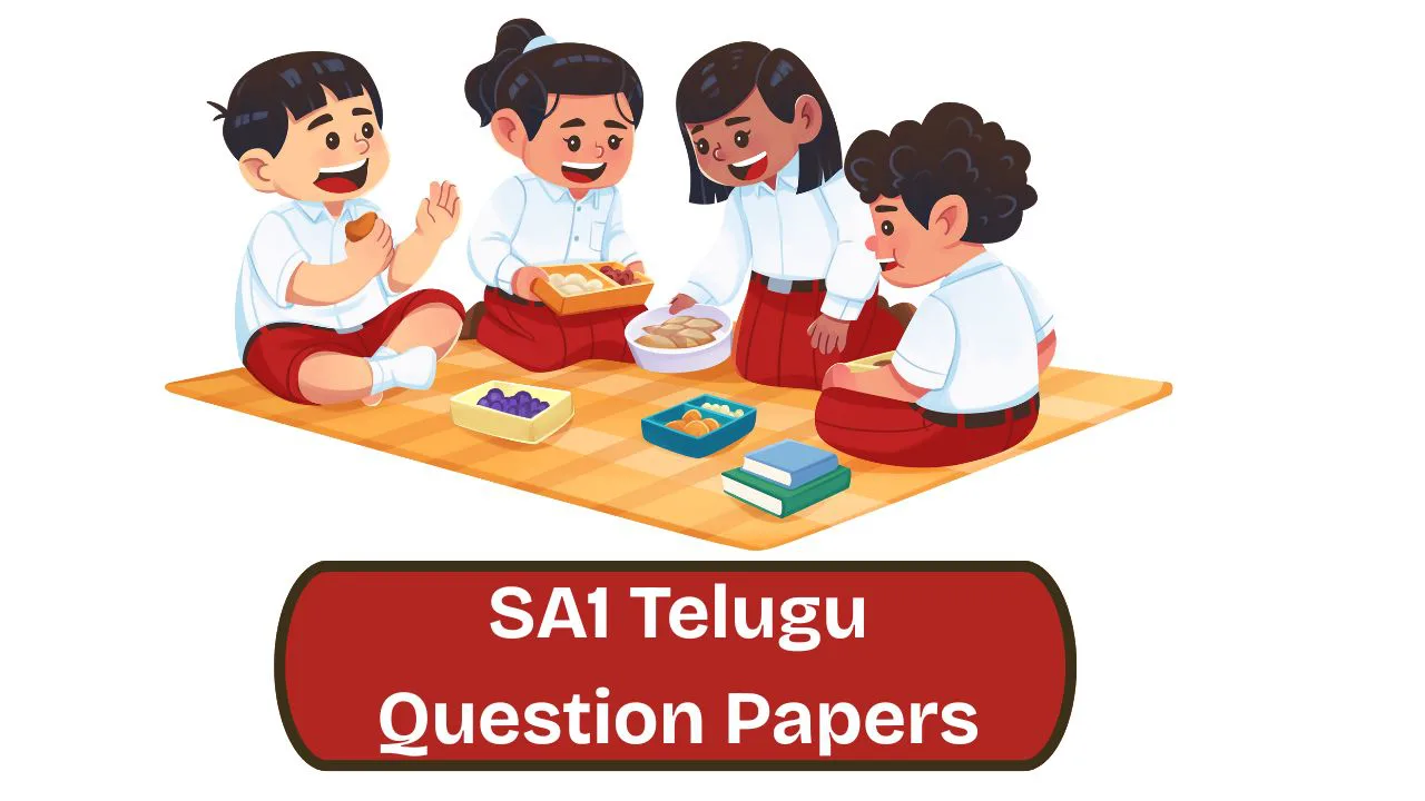 SA1 telugu Question Papers