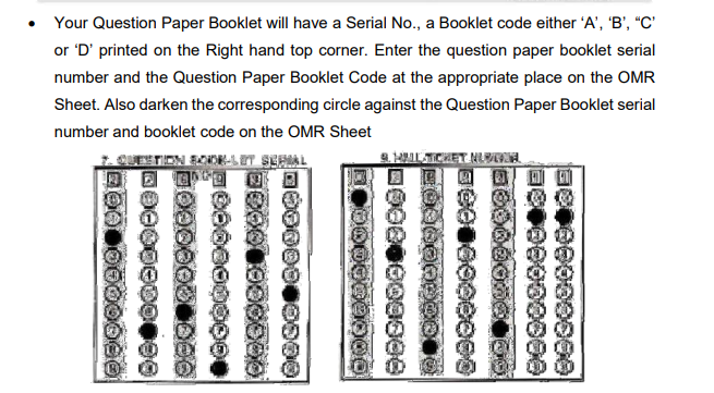 OMR Answer Sheet