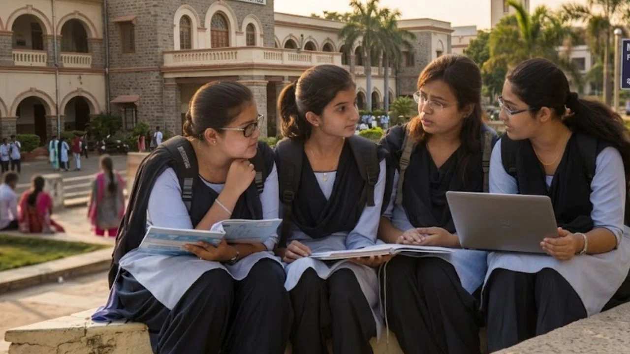 HAL Management Trainee and Design Trainee Syllabus 2026 PDF 1 students discussing subject