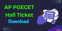 AP PGECET Hall Ticket