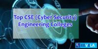 B.Tech CSE (Cyber Security) Engineering Colleges