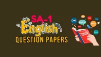 SA1 English Question Papers