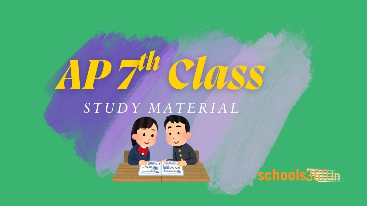 ap 7th class study material