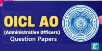 OICL AO Previous Year Question Papers